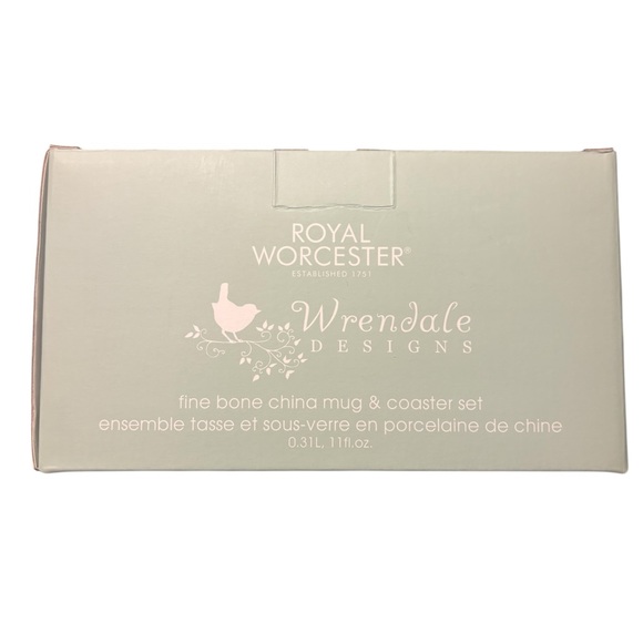 Royal Worcester fine bone china Mug & Coaster Set- Wendale Designs - Picture 4 of 11